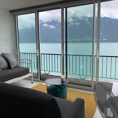 Le Lamartine, Vue Magnifique Face Au Lac Du Bourget エクスレバン エクステリア 写真